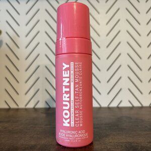 NEW Kourtney Kellar Clear Self Tan Mousse Fragrance Free Tanning Medium Vegan